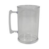 Caneca de chopp 500 ml transparente para personalizar - 10 unidades - Fabi brindes