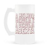 Caneca de Chopp Cerveja Aberta - Fábrica geek