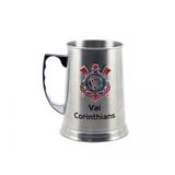 Caneca de Chopp Inox do Corinthians Licenciado 420 ml - Drina