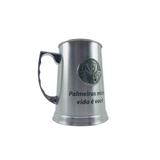 Caneca de Chopp Inox do Palmeiras Licenciado 420 ml - Drina