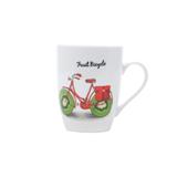 CANECA DE PORCELANA BIKE KIWI 340ml - Bon gourmet