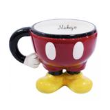 Caneca De Porcelana Corpo Mickey Oficial Com Assinatura - Sulamericana
