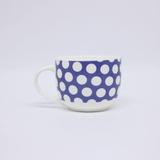 Caneca De Porcelana Jumbo Poá 500MLWincy Roxo