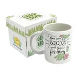 Caneca de Porcelana Leve O Que Foi Bom - Amocanecas