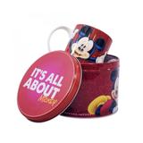 Caneca De Porcelana Na Lata Mickey Mouse Disney Original - Drina