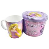 Caneca De Porcelana Na Lata Rapunzel 350ml - Disney - Village