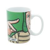 Caneca de Porcelana Verde 135ml Chaves Urban