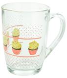 Caneca De Vidro 290ml - Docinhos - Wincy