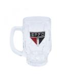 Caneca De Vidro Com Brasão De Time 330ml - SPFC - Mileno