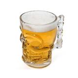 Caneca de Vidro para CHOPP Caveira ROCK STYLE 510ML LYOR 6623