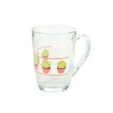Caneca decorada Wincy cupcake 345ml - Rio de ouro