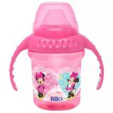 Caneca Disney Bico de Silicone 6M+ 230ml Rosa Lillo