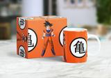 Caneca Dragão Ball Z Kanji Kame Laranja Goku Kanji Kame - Amg personalizados