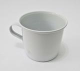 Caneca em alumínio 250ml Branca - Alumínios e cia