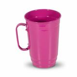 Caneca em alumínio 650ml Pink - Alumínios e cia