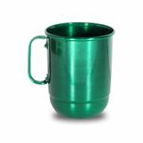 Caneca em alumínio 850ml Verde metálico - Alumínios e cia