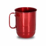 Caneca em alumínio 850ml Vermelho metálico - Alumínios e cia