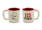 Caneca em Cerâmica 350 ml Pet Poodle Ceraflame - CER 143
