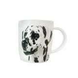 Caneca em porcelana I Love Dogs Dalmata B 320ml branca - Dm brasil