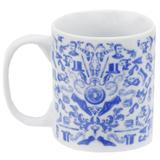 Caneca em Porcelana Indigo Blue 300ml - Accessories - Incasa - Btc