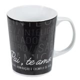 Caneca em Porcelana Premium 280ml - Pai, Te Amo! - Brasfoot