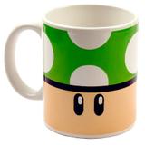 Caneca Gamer Cogumelo Verde 1 Up - Geek10