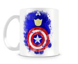 Caneca Heróis - Capitão América - Ank