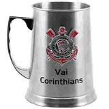 Caneca Inox Chopp 420ml - Corinthians - Mileno