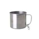 Caneca Inox com Mosquetão Sobrevivência Camping Escotismo - Thata esportes