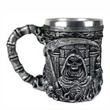 Caneca inox morte ceifador chopp rock. - Shop everest