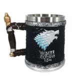 Caneca Inox Resina Game Of Thrones Stark - Amocanecas