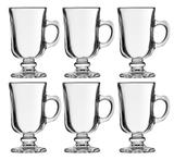 Caneca Irish Grande Café Gelado 230 ml Kit com 6 Taça Coffee Capuccino Nevada - Class home