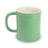 Caneca Lata 250ml Mondoceram Gourmet 9cmx8cmx11cm Pistache