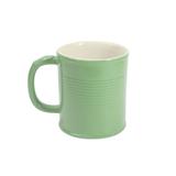 Caneca Lata 350ml Em Cerâmica Pistache Mondoceram Gourmet