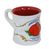 Caneca Lata Amassada 70ml Vermelha 0801701 Mondoceram