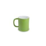 Caneca lata reta de cerâmica mondoceram gourmet 250ml - verde