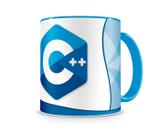Caneca Linguagem C++ color Azul - Artgeek
