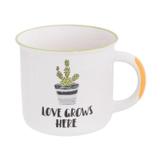Caneca Love Grows 370 ml - Home Style