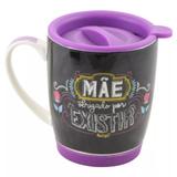 Caneca - Mãe Obrigado - C/Tampa - Zonacriativa