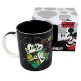 Caneca Magic 300ML Mickey e MInnie Route Lamour - Zona criativa