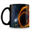 Caneca Mágica senhor dos anéis Gandalf vs Balrog - Artgeek