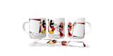 Caneca Mickey e Minnie com 2 Fotos - Canencacomestampa