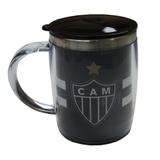 Caneca Mileno Inox Térmica Com Tampa Licenciada Qh002n