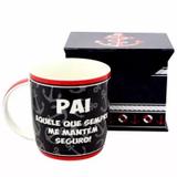 Caneca Pai Aquele Que Sempre Me Mantém Seguro 10020582 - Zona criativa