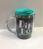 Caneca Para Viagem Família Dindo - Dindo Sempre Ao Meu Lado - Ludi