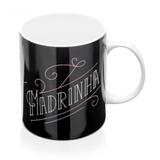 Caneca parabéns madrinha - Ludi