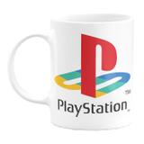 Caneca Playstation Classic - Branco - Banana Geek