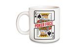 Caneca Poker Face - Vaca design