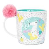Caneca Pompom 350ml Lhama Uatt