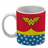 Caneca porcelana dc body wonder woman - Metropole